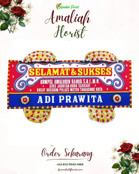 Papan Bunga Ucapan Selamat Pait